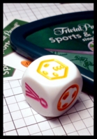 Dice : Dice - Game Dice - Trivial Pursuit Singles Sport by Hasbro - Resale Shop Mar 2015